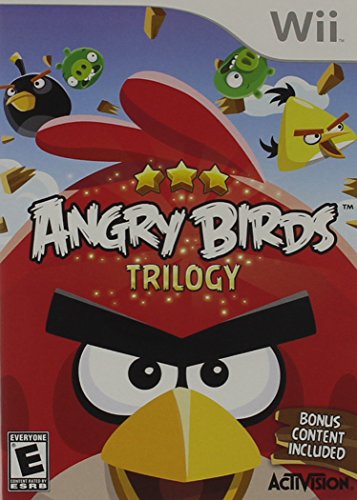 Angry Birds Trilogy Game for Nintendo Wii - Fun Family Entertainment & Party Game for Kids and Adults - Perfect for Birthday Gifts and Game Nights