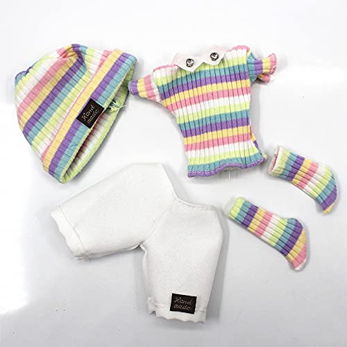 1/6 BJD Doll Clothes Set - Fashion Skirt & Top for 30cm Dolls - DIY Gift & Dress Up Play