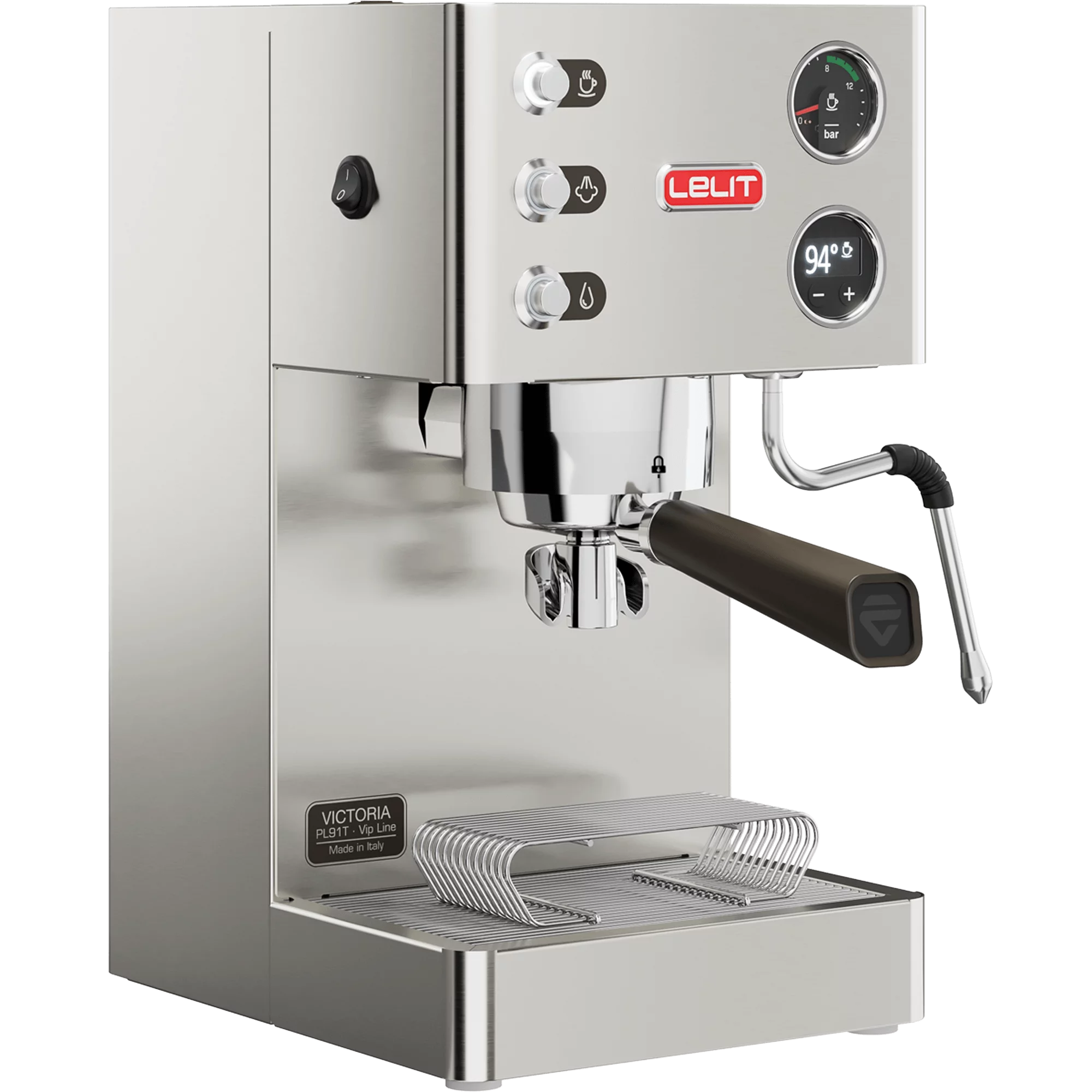 Lelit Victoria Espresso Machine - Semi-Automatic Coffee Maker with PID Temperature Control for Home Baristas | Perfect for Espresso, Latte & Cappuccino at Home or Office