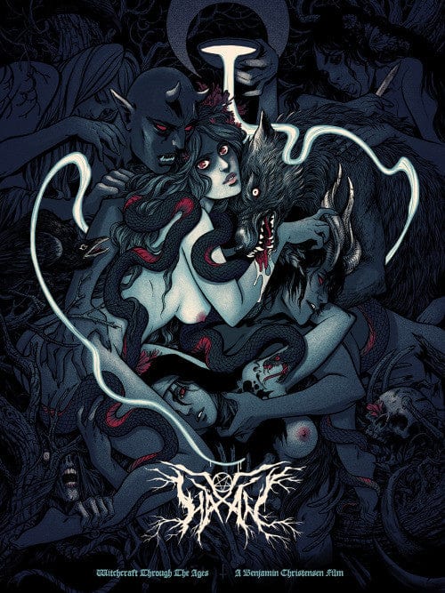 Häxan (Blasphemy Blue) - Classic Horror Film on Blu-ray | Perfect for Halloween Movie Nights & Cult Cinema Collectors