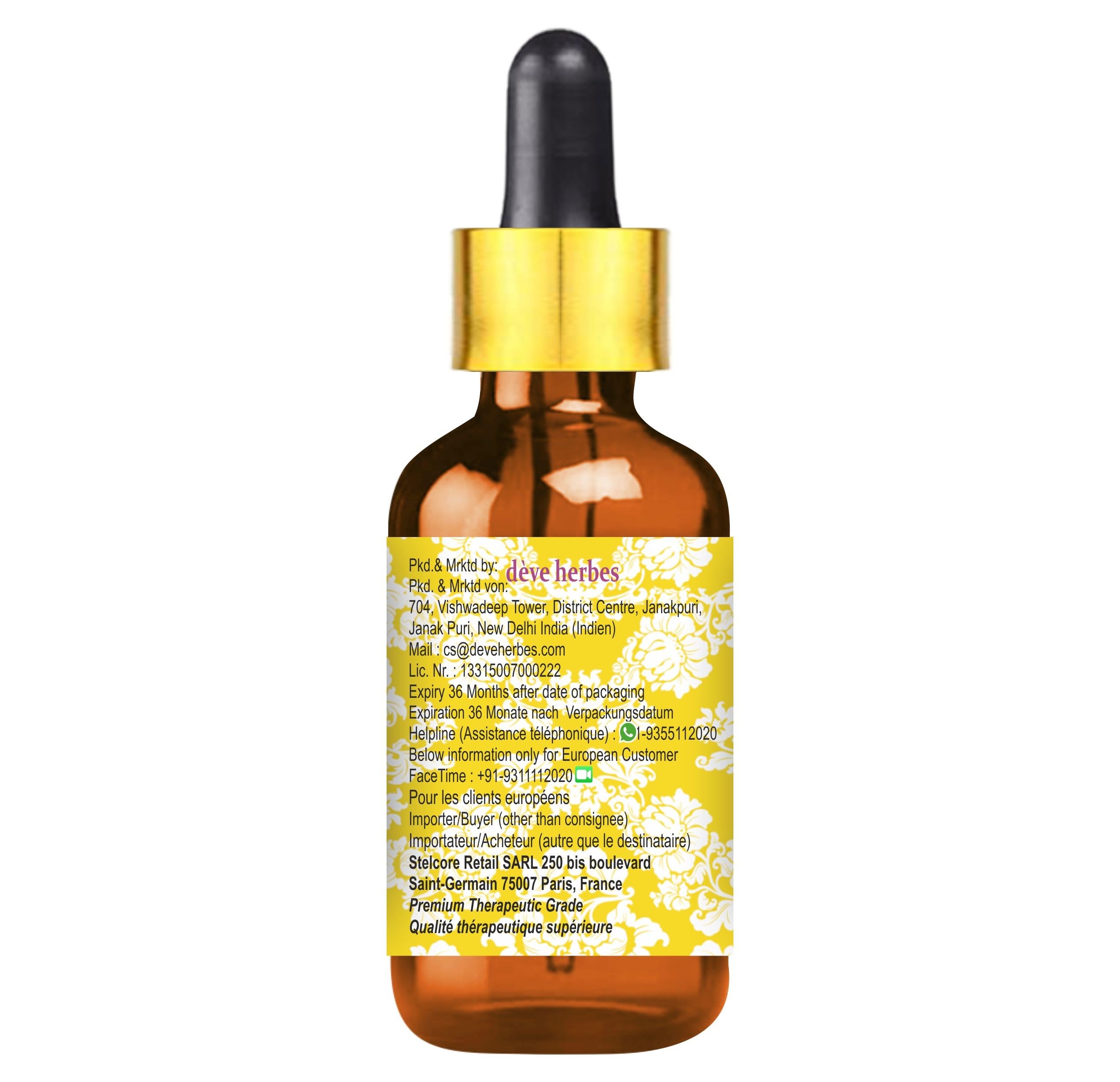 Pure Hinoki Wood Essential Oil (Chamaecyparis obtusa) - 5ml Steam Distilled with Glass Dropper - Aromatherapy, Diffuser & Massage Oil for Relaxation & Stress Relief