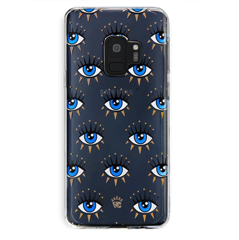 Evil Eye Protection Samsung Galaxy Phone Case - Stylish & Durable Cover for Good Luck Charm | Perfect for Travel, Daily Use & Gift Giving