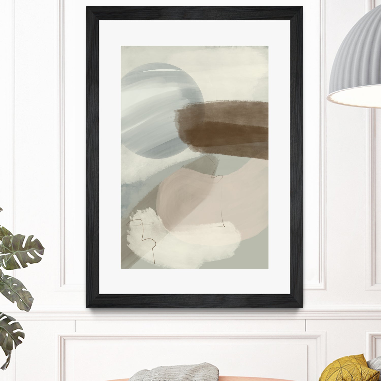 Abstract 01 Wall Art - Modern Canvas Painting for Home & Office Decor - Perfect for Living Room, Bedroom, and Workspace Aesthetics