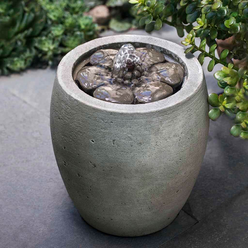 Campania International M Series Camellia Fountain - Outdoor Garden Water Feature for Patio, Yard & Landscape Decor