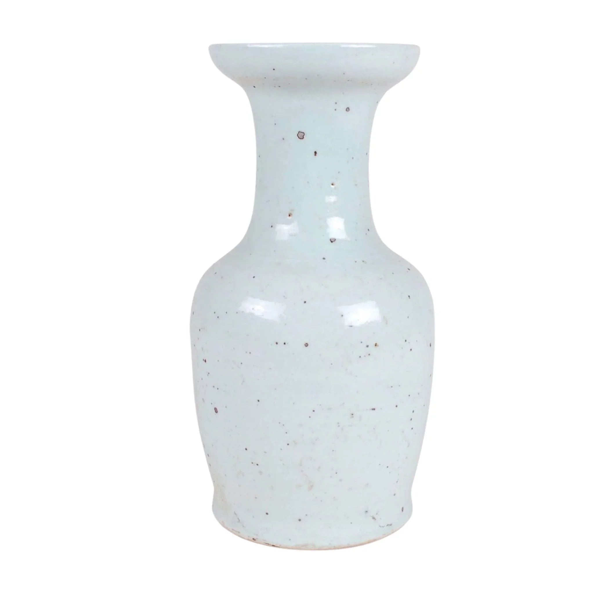 Handmade Celadon Crackle Glaze Porcelain Vase - Elegant Home Decor for Living Room, Dining Table & Wedding Centerpiece