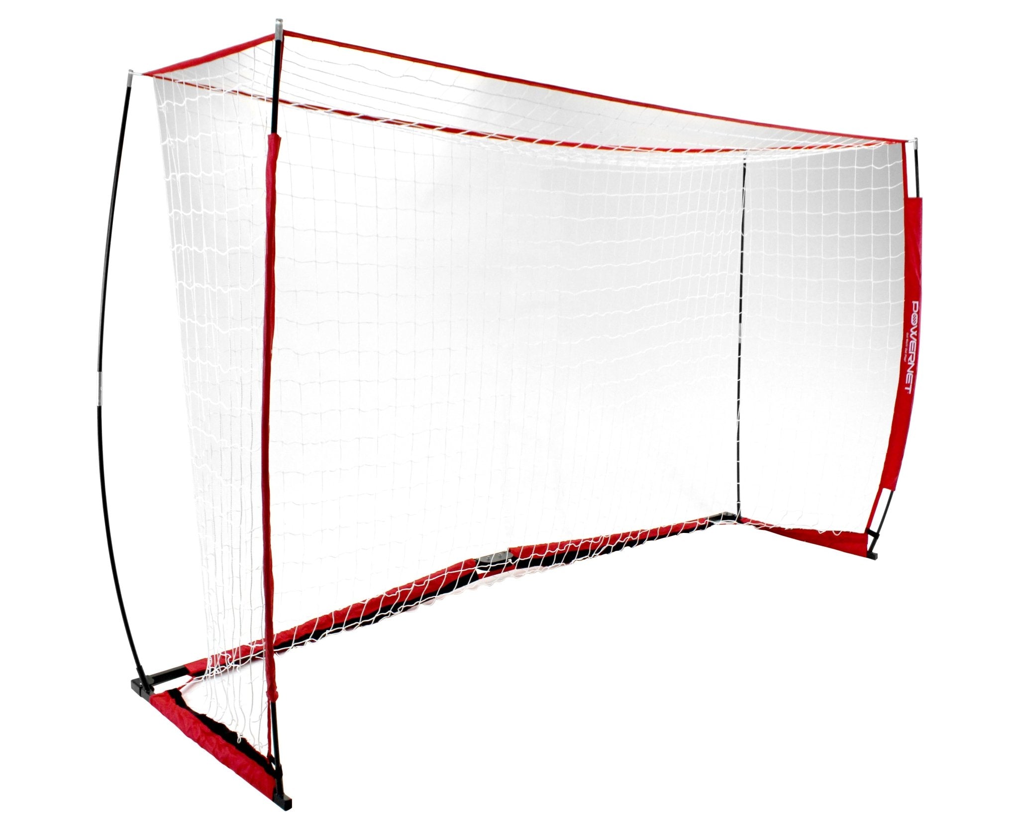 PowerNet Futsal Soccer Goal 3M x 2M (9.84 Ft x 6.56 Ft) - Portable Indoor/Outdoor Training Net for Backyard, School & Club Practice