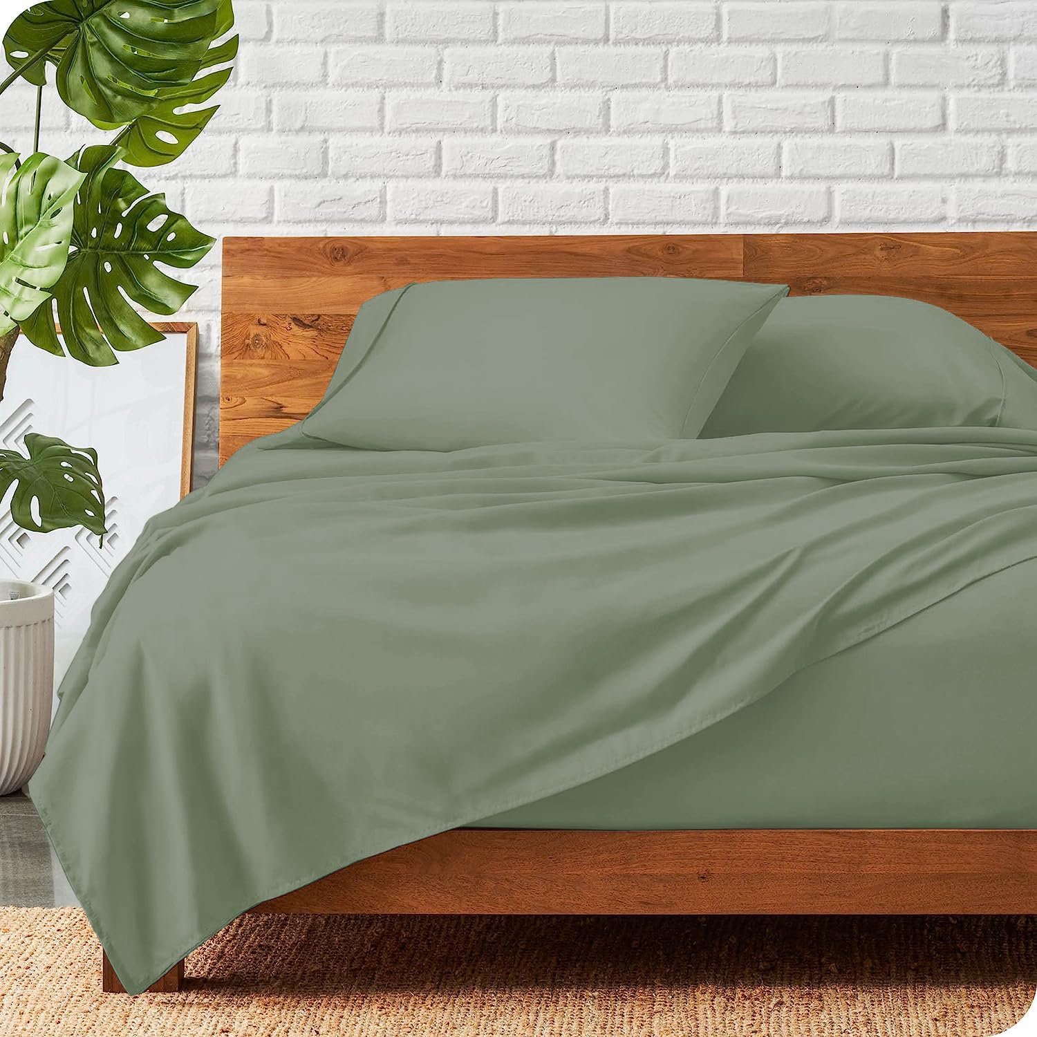 Premium 800 Thread Count King Size Egyptian Cotton Bed Sheets Set - 6 Piece Bedding with Deep Pocket (15