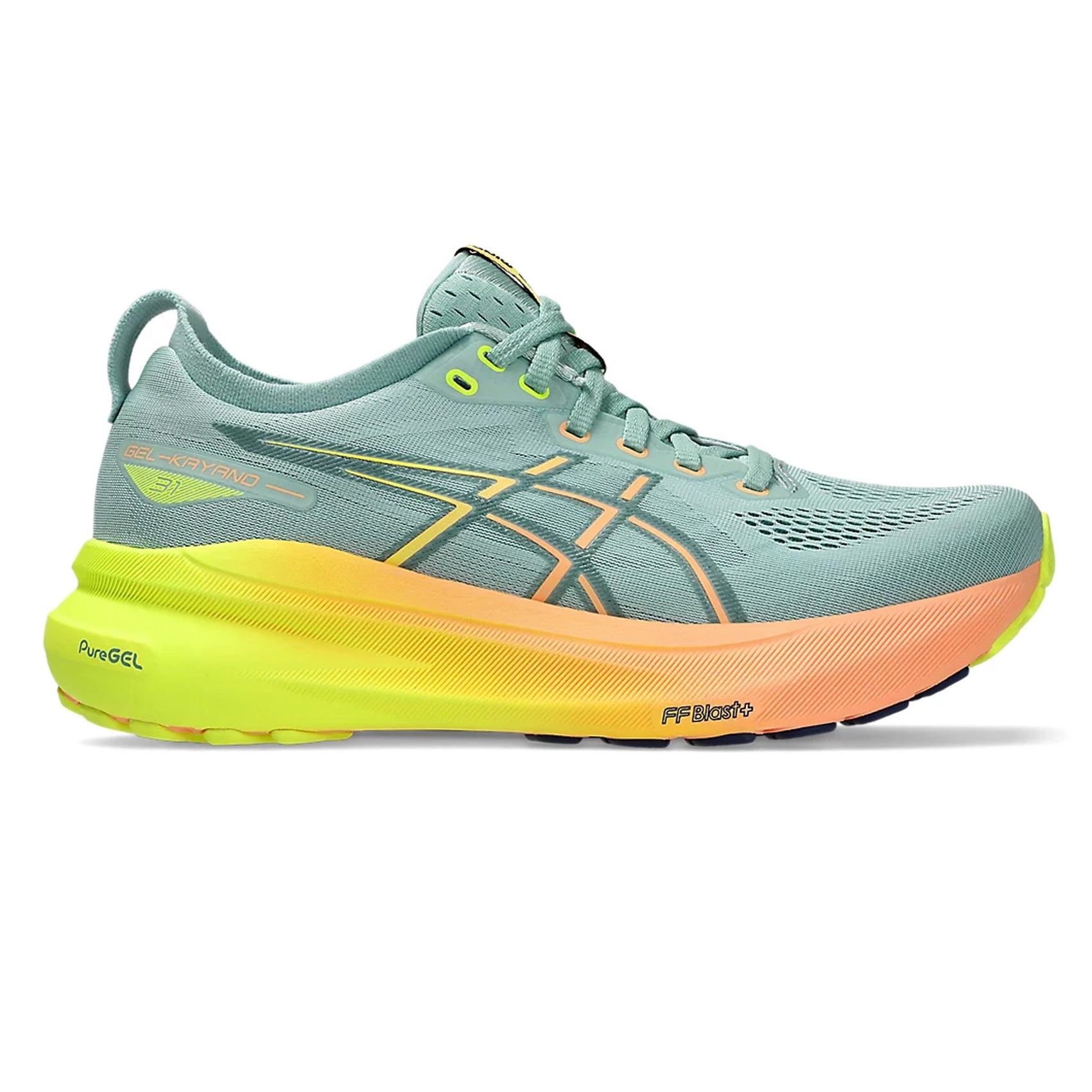 Light Celadon / Safety Yellow