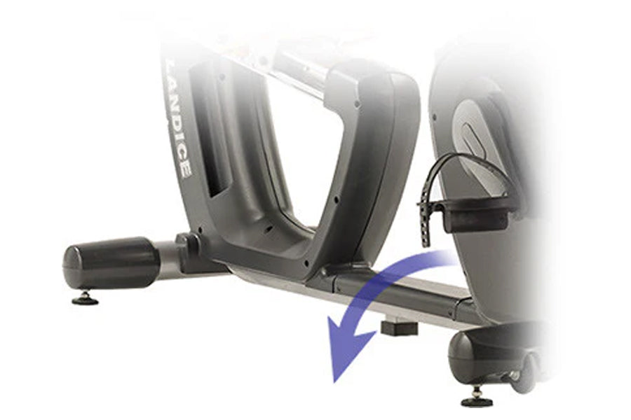Landice R9 Rehabilitation Recumbent Exercise Bike - Premium Home Gym Equipment for Physical Therapy & Low-Impact Cardio Workouts - Ideal for Seniors and Injury Recovery