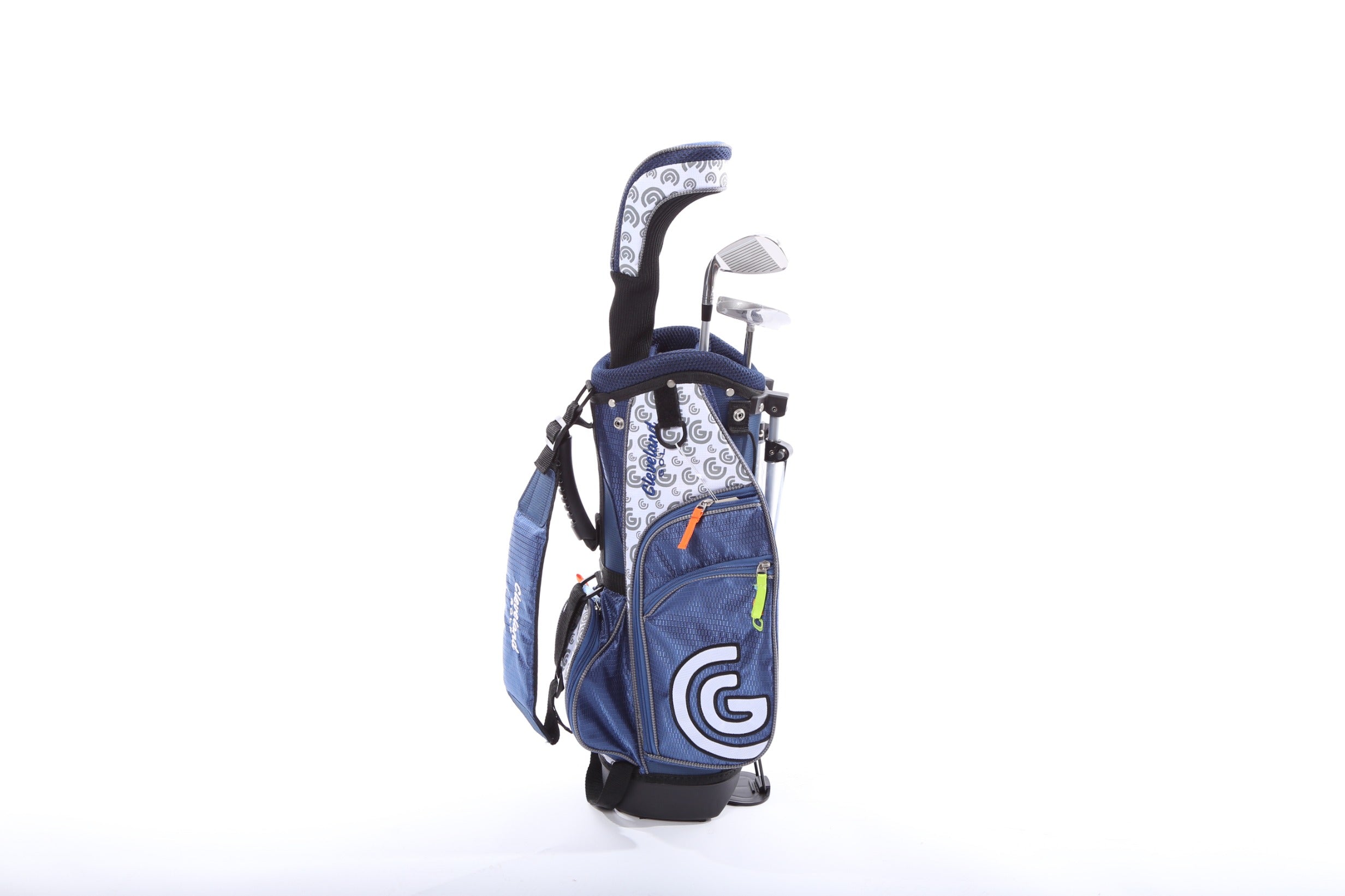 Cleveland CGJ Small Fairway 7 Iron Putter Complete Golf Club Set Right Hand Graphite Shaft for Youth - Perfect for Junior Golf Training & Practice