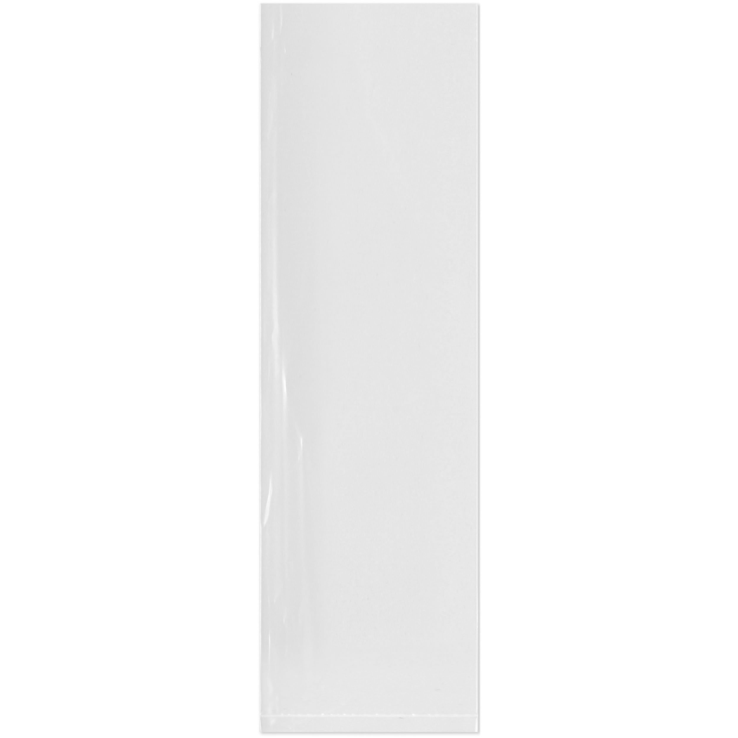 200 Pack 3x10 Inch Clear Poly Bags for Crafts & Storage