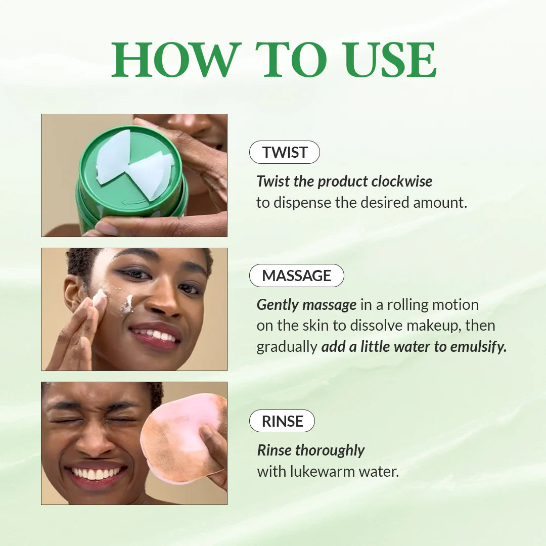 Dr. Althea Pure Grinding Cleansing Balm 50ml - Gentle Exfoliating Face Wash for Deep Cleansing & Makeup Removal | Perfect for Daily Skincare & Travel