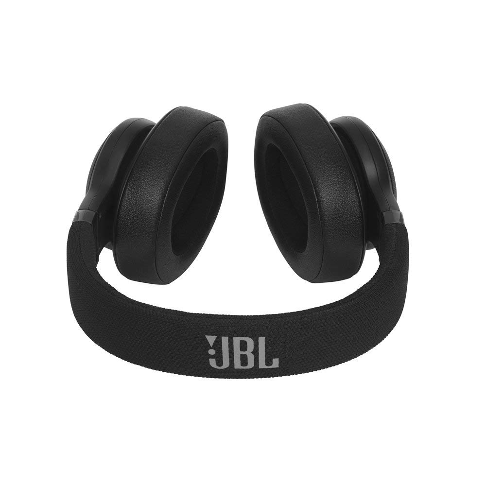 JBL E55BT Quincy Edition Replacement Earpads - Premium Black Memory Foam Cushions for Over-Ear Headphones - Noise Isolation & Comfort Upgrade - Perfect for Music, Gaming & Travel (1 Pair)