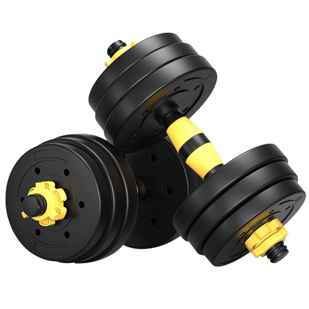 20KG Adjustable Dumbbell Set with Connecting Rod - Free Weights for Home Gym & Strength Training | Perfect for Weightlifting, CrossFit & Full-Body Workouts