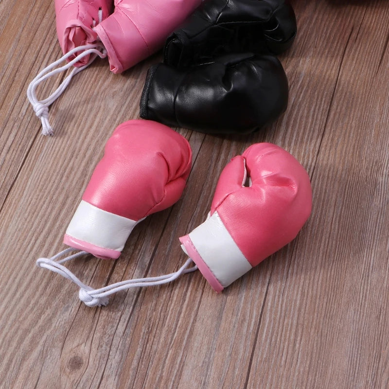 Mini Boxing Gloves for Kids - Small Punching Gloves for Training & Fitness - Perfect Christmas Gift for Boys & Girls - Great for Home Workouts, Boxing Practice & Holiday Decorations