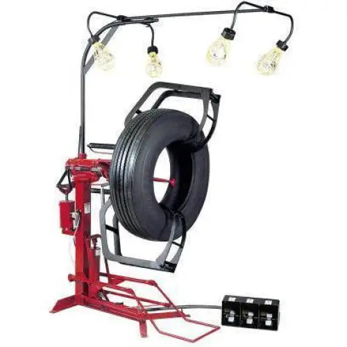 Branick EF 900 102 Air Powered Full Circle Truck Tire Spreader - Heavy Duty Tire Changer for Commercial Trucks & Trailers - Ideal for Auto Repair Shops & Fleet Maintenance