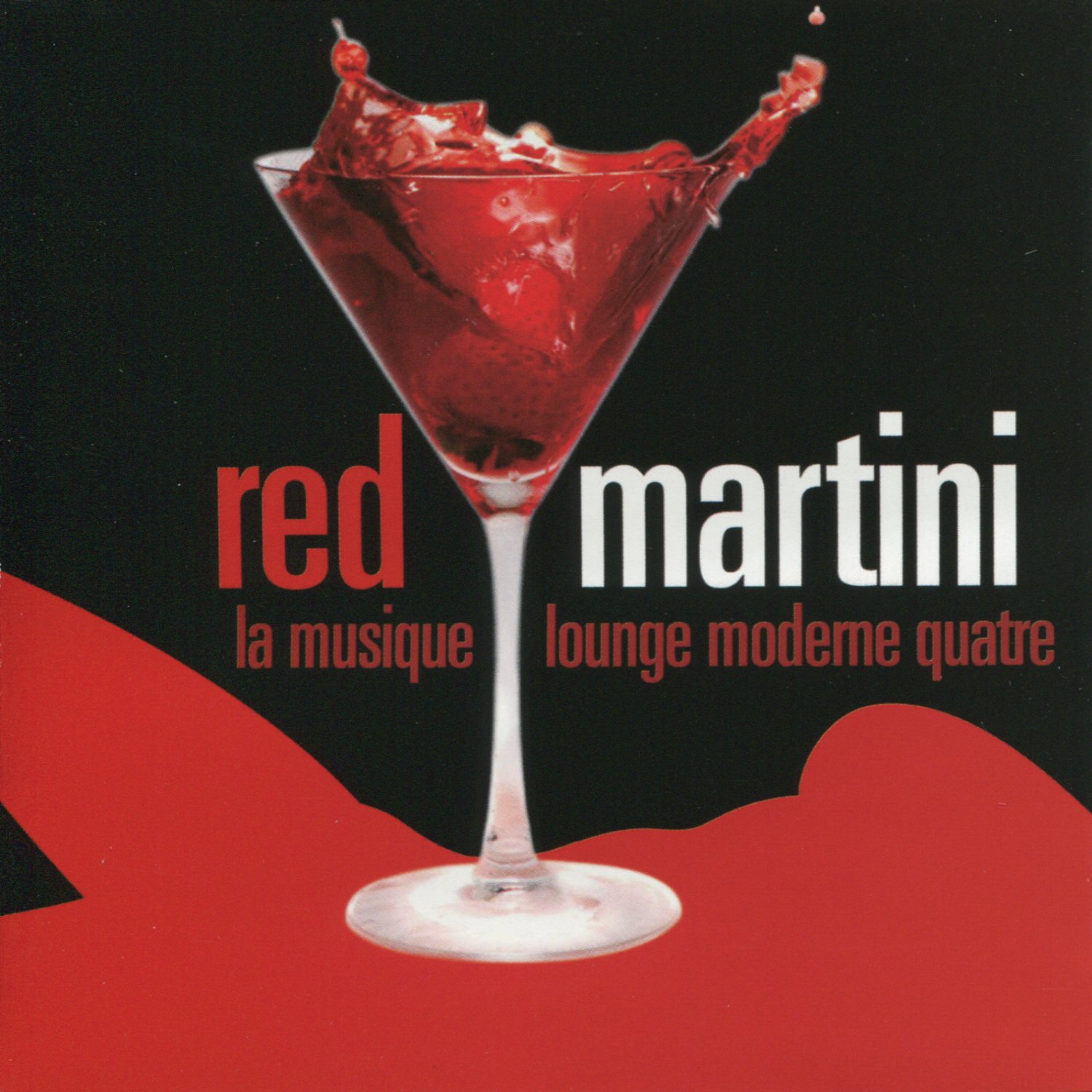 Red Martini Glass Set - Elegant Cocktail Glasses for Martini Lovers | Perfect for Parties, Bars & Home Entertaining
