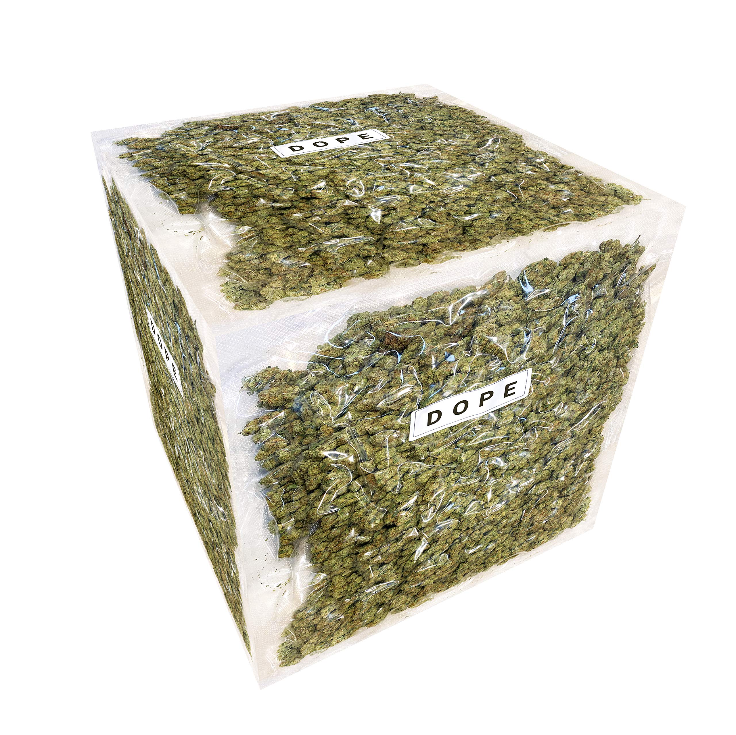 Stoner Cube Coffee Side End Table with Storage - Modern Wooden Nightstand for Living Room, Bedroom & Dispensary - Perfect for Holding Drinks, Books & Accessories