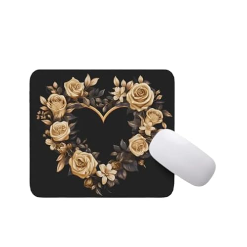 Golds RoseHeart Wreath