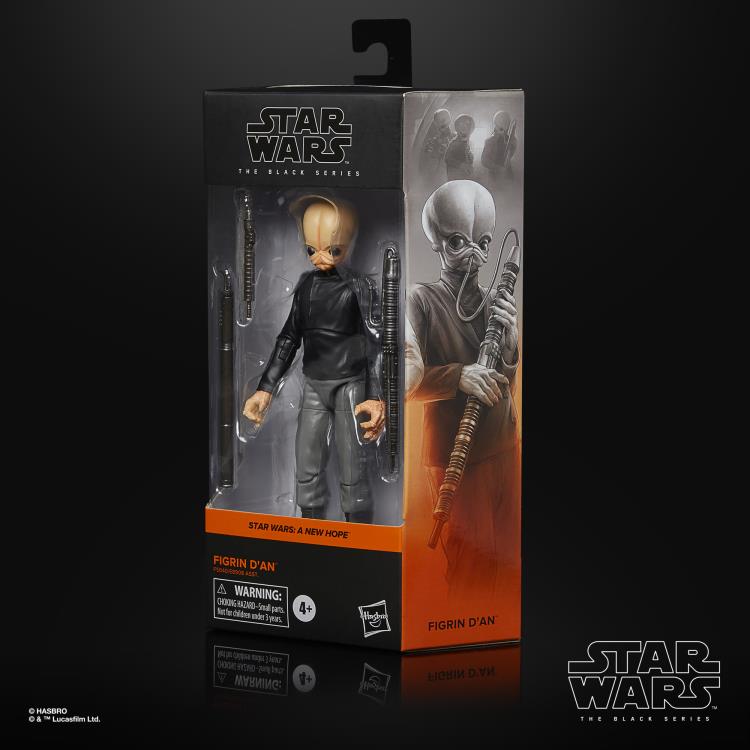 Star Wars The Black Series Figrin D'an Action Figure - 6-Inch Collectible Toy from A New Hope - Perfect for Display, Gifts, and Star Wars Fans