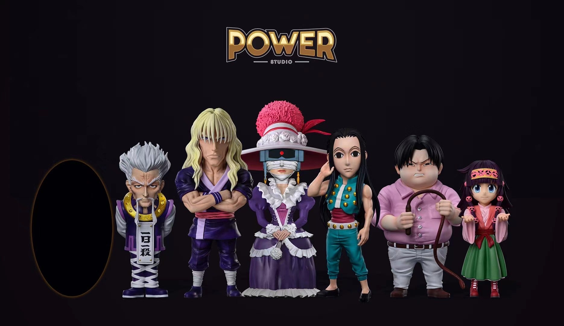 Power Studio Illumi Zoldyck 2.0 Anime Figure - Hunter x Hunter Collectible Action Figure for Fans & Gift Idea | Perfect for Display, Cosplay Props, and Anime Merch Collections