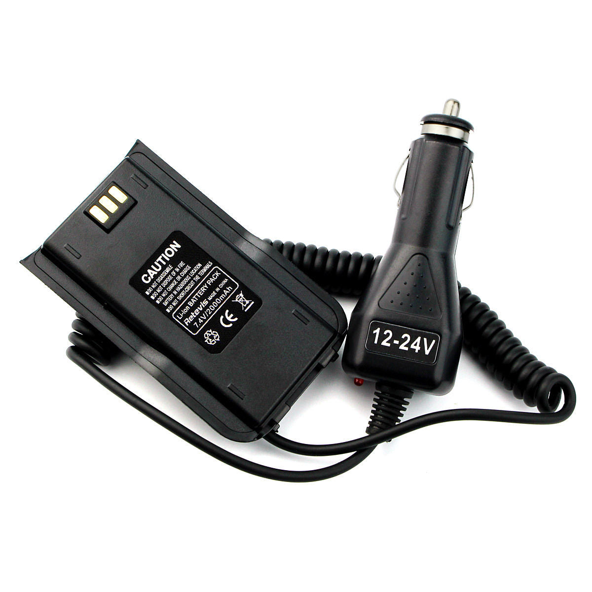 TYT MD 380 Car Charger Battery Eliminator - DC Power Adapter for TYT MD-380 DMR Radio - Perfect for Mobile Communication & Emergency Use