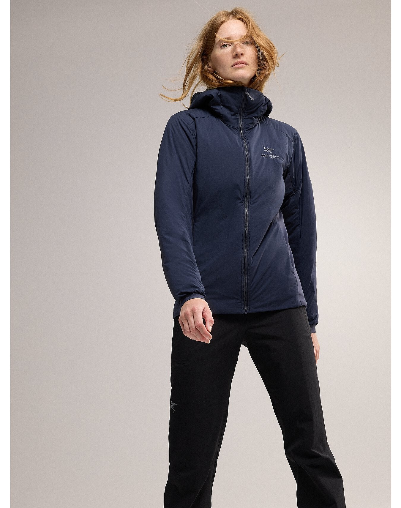 Women's Atom Hoody - Lightweight Water-Resistant Fleece Jacket for Hiking, Running & Outdoor Activities | X000006780 | Past Season Collection