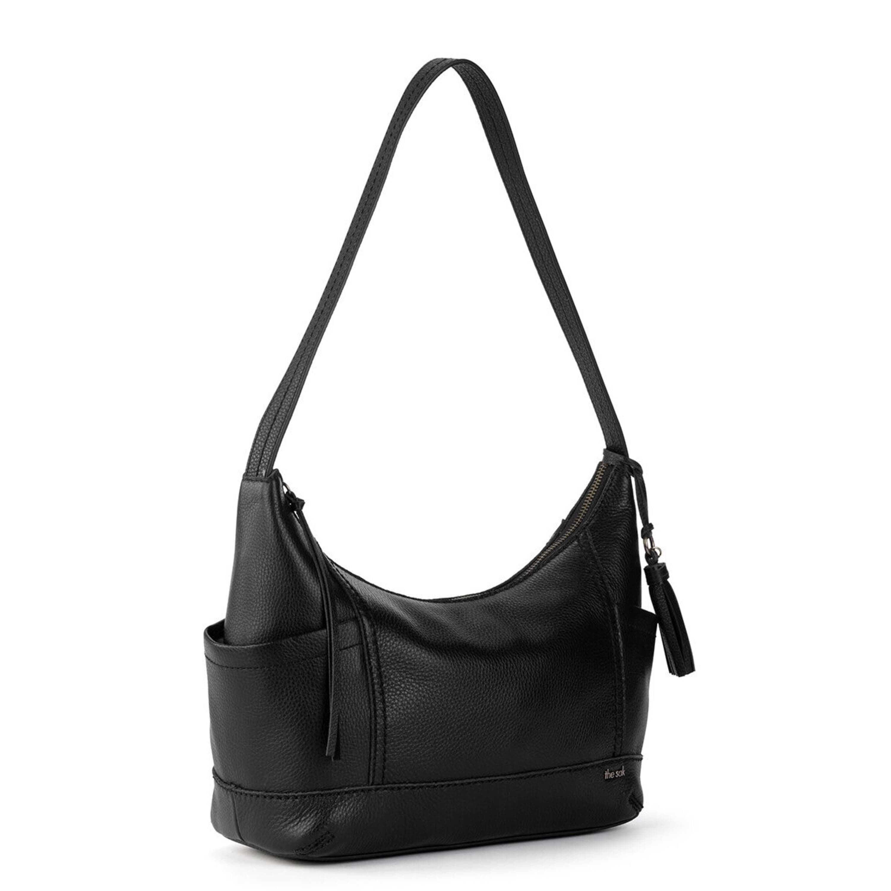 Premium Kendra Hobo Leather Handbag in Black - Stylish & Durable for Work, Travel & Everyday Use