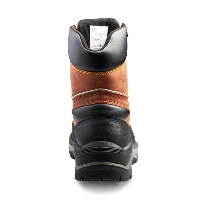 Terra Gantry Men's 8 Composite Toe Work Boots - CSA Certified Safety Shoes, Brown (TR0A4NRQBRN) | Ideal for Construction, Warehouse & Industrial Work