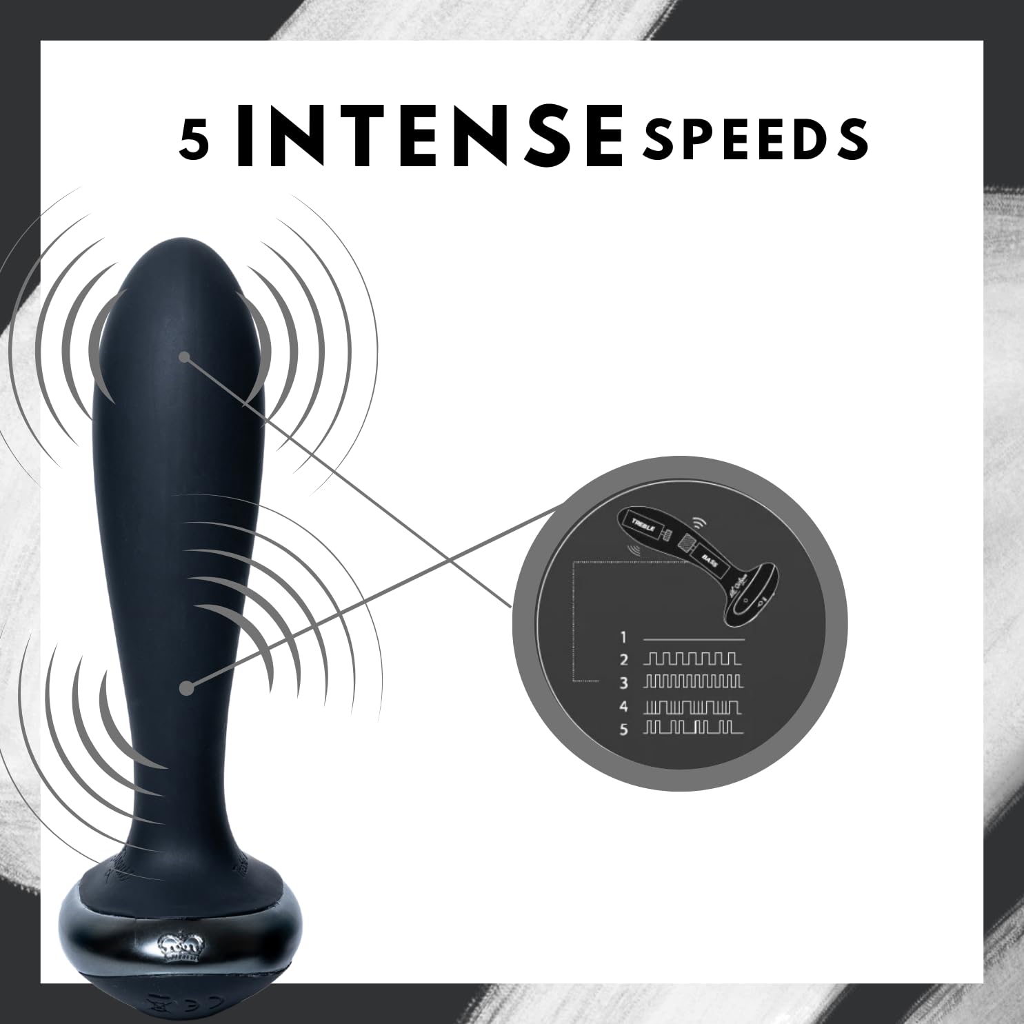 Hot Octopuss PLEX with Flex - Rechargeable Vibrating Butt Plug & Prostate Massager for Men | Male Sex Toy for Solo Play & Couples Use | G-Spot Stimulation & Pleasure Enhancement