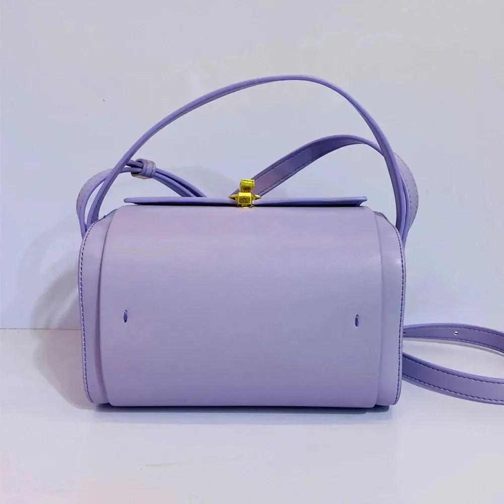 Stylish Small Box Boston Bag Handbag for Women - Trendy Crossbody Shoulder Purse for Travel, Work & Everyday Use