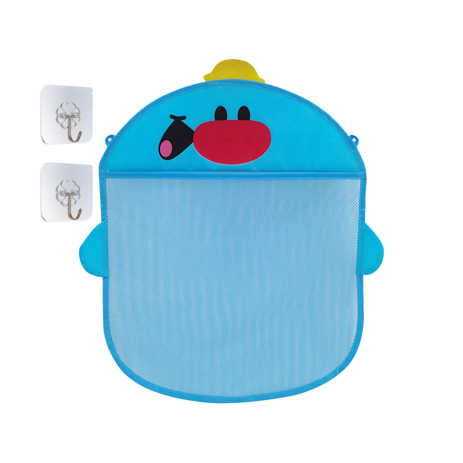 Bathtub Toy Holder - Waterproof Shower Toy Organizer Bag for Kids & Babies - Bath Toy Storage for Toys, Shampoo, Soap - Perfect for Bathtime Fun & Bathroom Organization