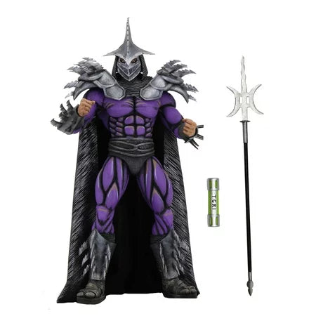 Teenage Mutant Ninja Turtles 2: The Secret of the Ooze Exclusive Super Shredder Action Figure | TMNT Collectible Toy for Fans | Perfect for Display, Play, and Comic Conventions