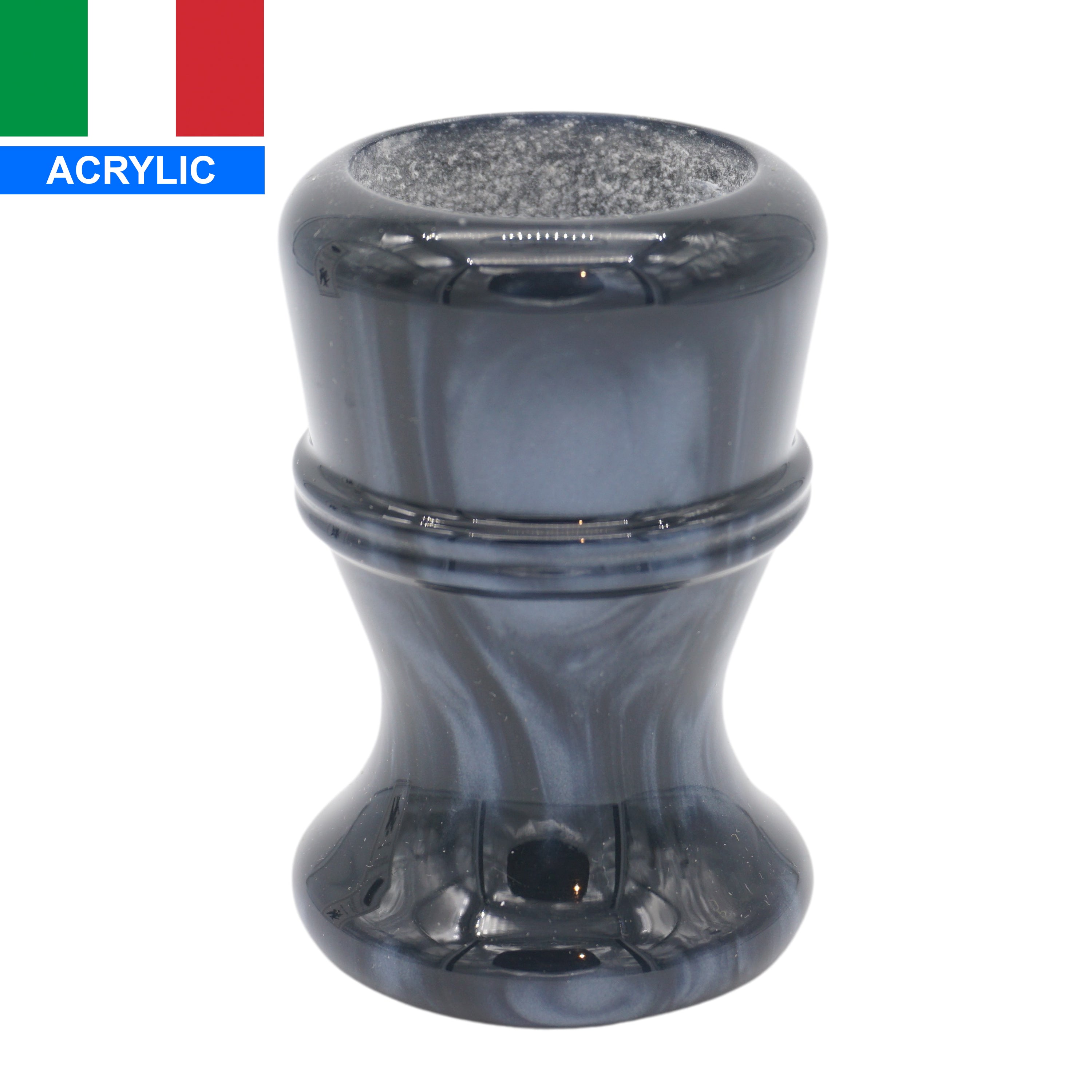 Premium Handcrafted Night Sky Shaving Brush Handle - Fits 28mm & 30mm Knots - Perfect for Wet Shaving & Grooming Gifts