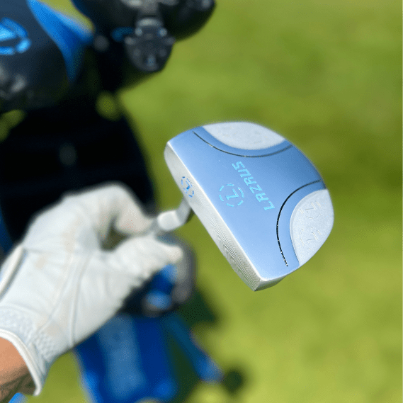 Premium Lazrus Golf Putter with Milled Face - Right & Left Hand Options - Includes Magnetic Head Cover - Perfect for Practice & Tournament Play