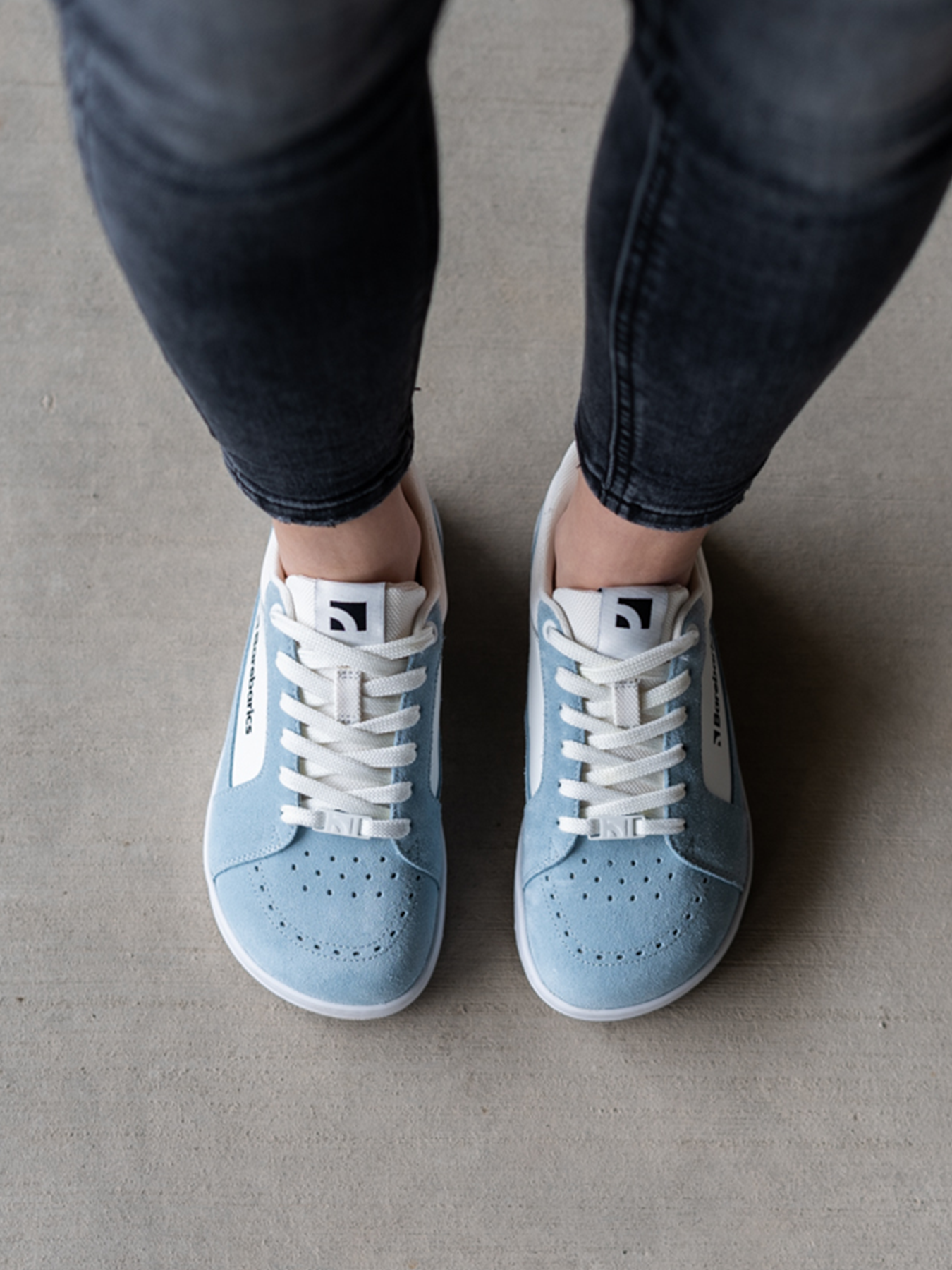 Barefoot Shoes Barebarics Legend - Ice Blue (UNISEX) | Minimalist Running & Walking Shoes for Men & Women | Perfect for Gym, Trail & Everyday Wear