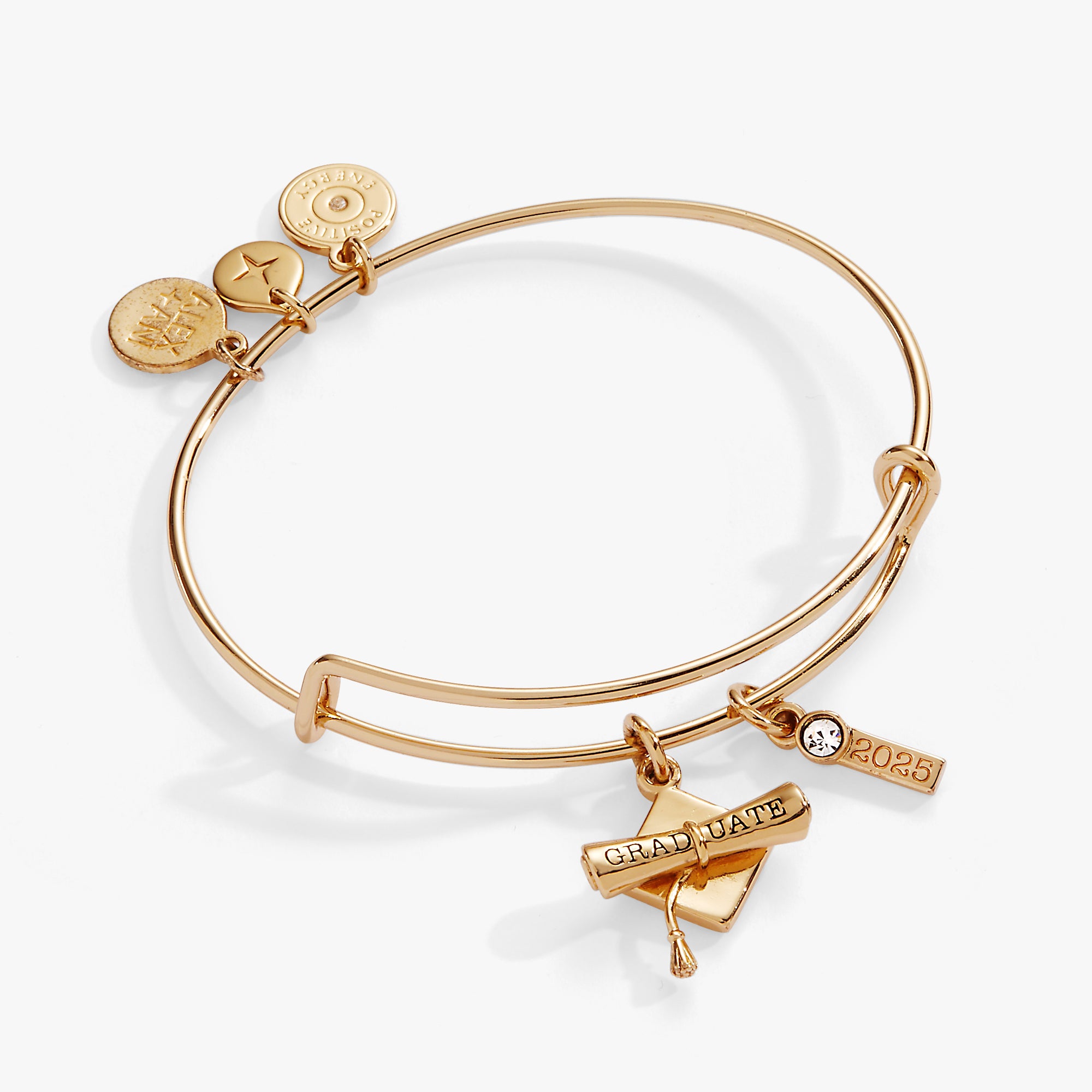 2025 Graduation Charm Bracelet - Elegant Keepsake for Graduates - Perfect Gift for High School & College Graduation Ceremonies