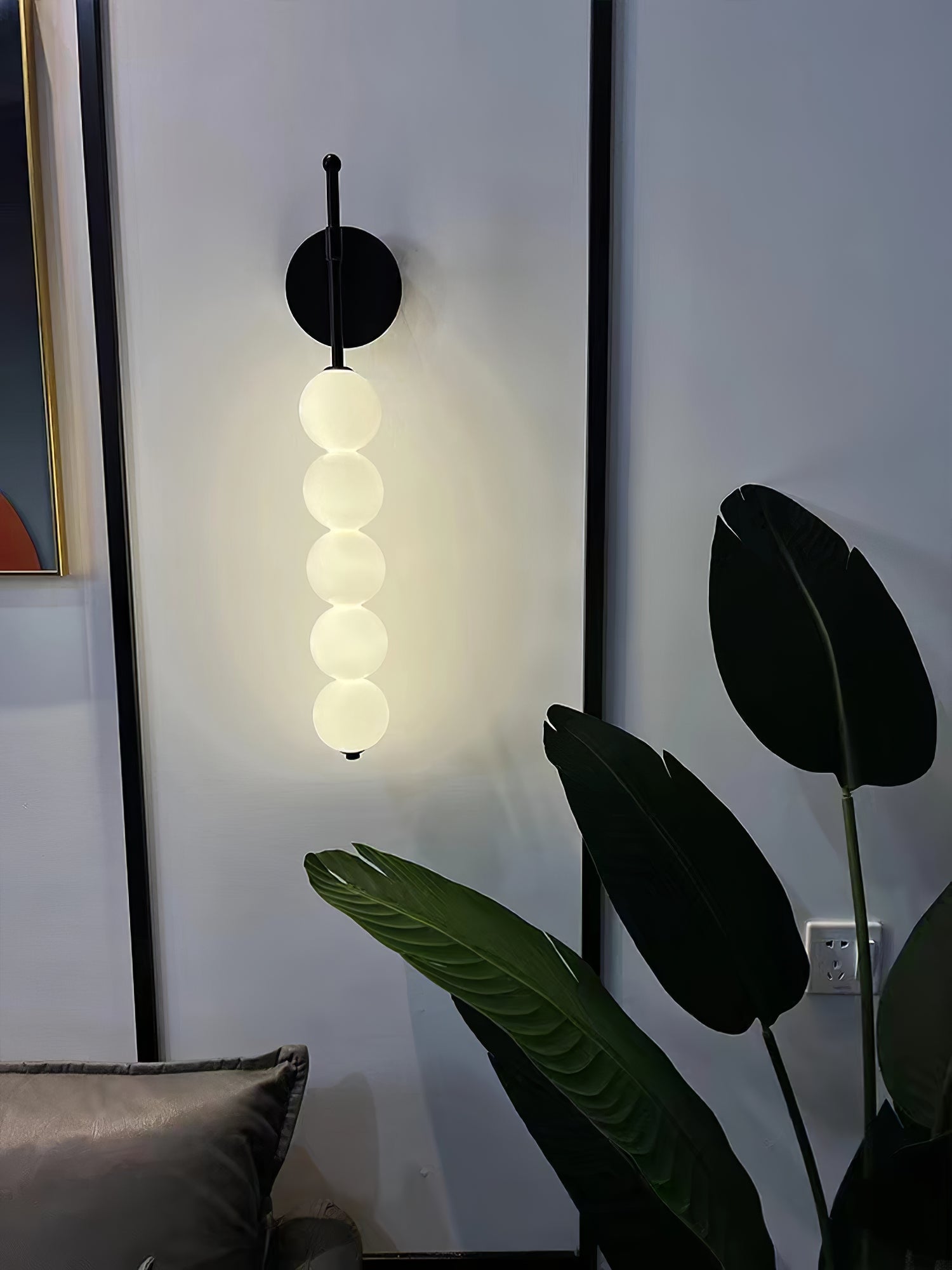 Candied Haws Wall Lamp - Decorative Chinese Hawthorn Candy Light for Bedroom, Living Room, and Nursery Decor