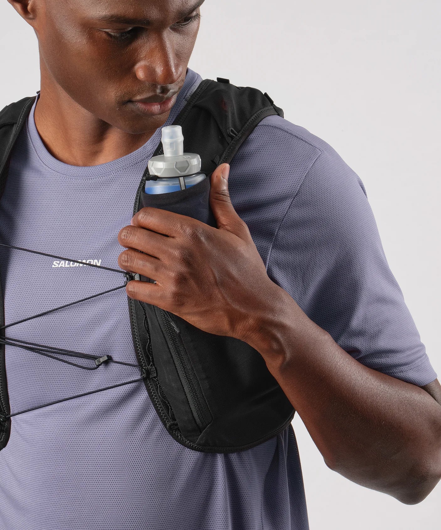 Adv Skin 5 Hydration Pack with Included Flasks - Unisex Running Vest for Trail Runners & Outdoor Enthusiasts - Perfect for Hiking, Marathon Training and Adventure Sports