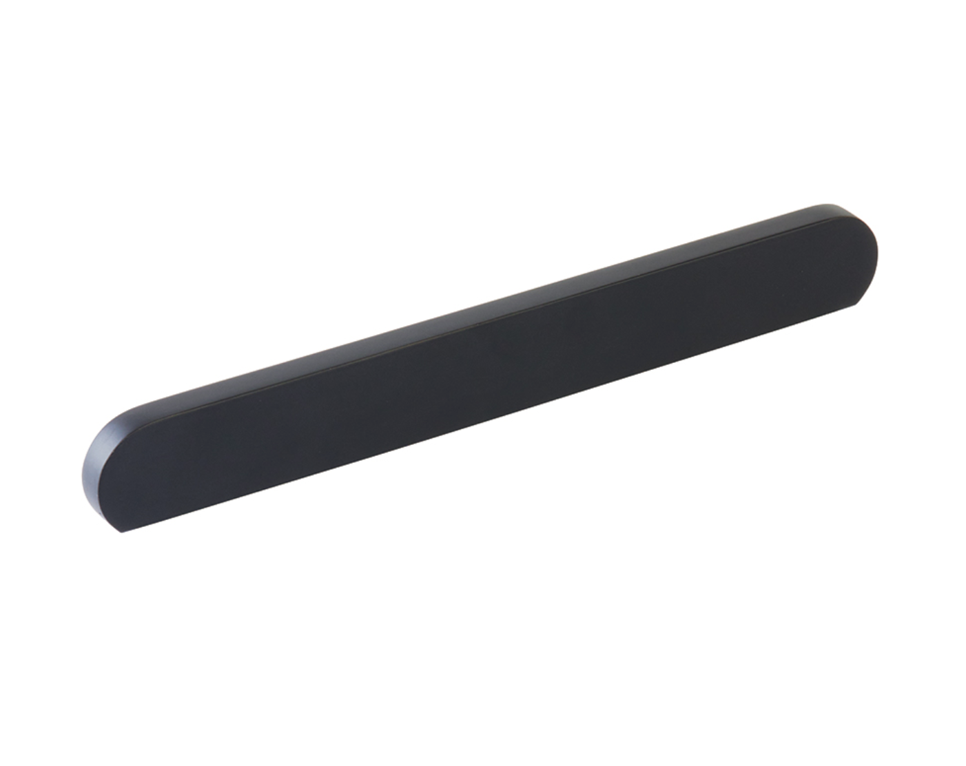 Matte Black Cabinet Knobs and Drawer Pulls - Round Edge Hardware for Kitchen, Bathroom & Furniture - Modern Matte Black Cabinet Handles for Drawers, Cabinets & Closet Doors