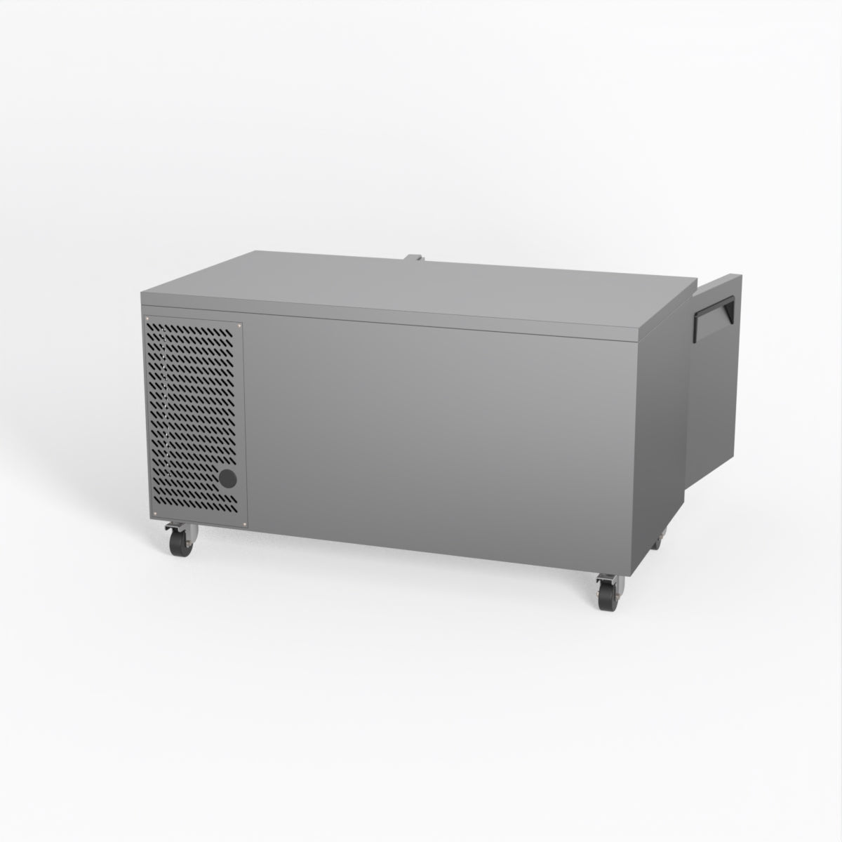 Commercial Under Counter Refrigerator - 2 Door Stainless Steel Worktop Fridge, 800mm Depth - Ideal for Restaurants, Cafes, and Commercial Kitchens