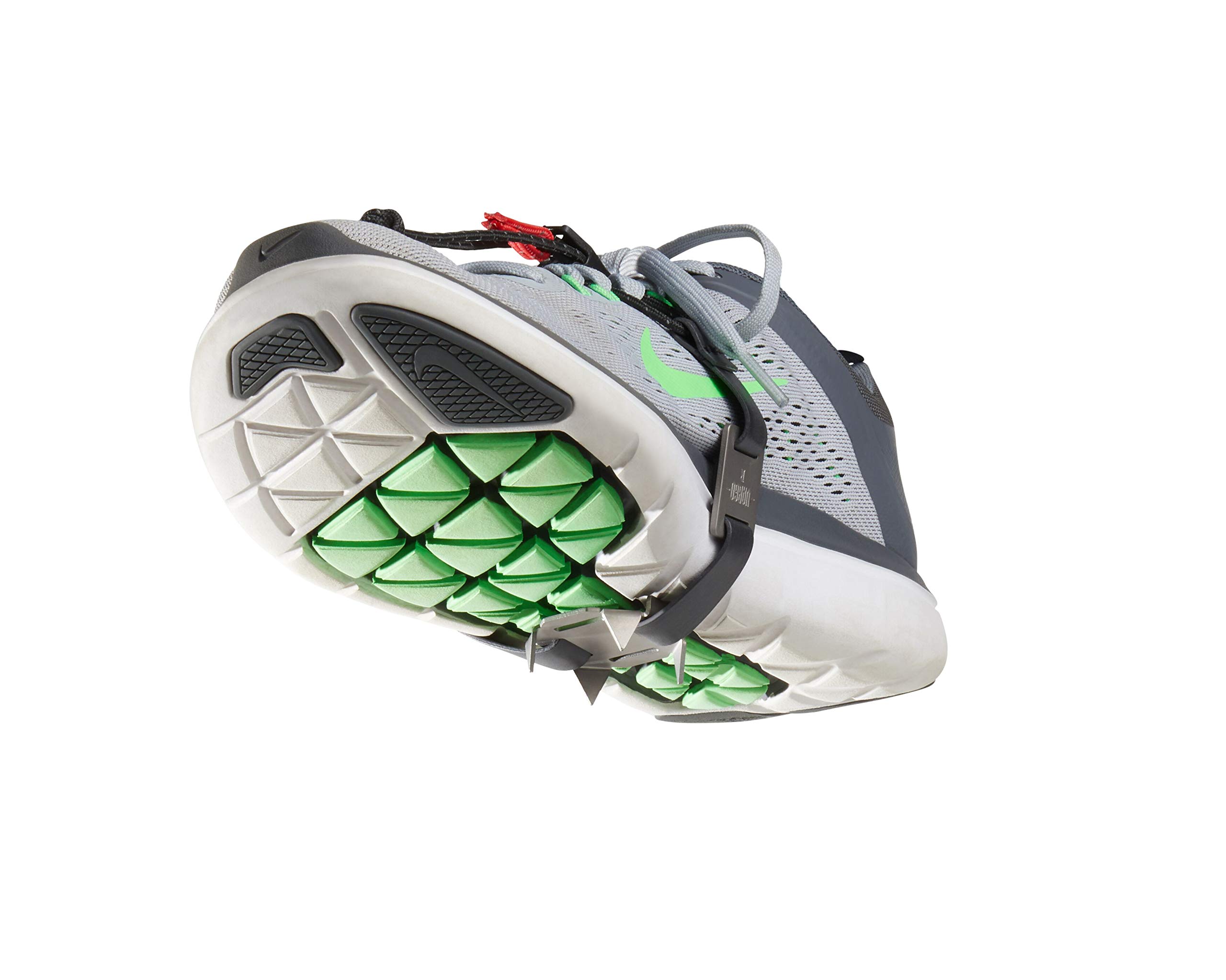 Vargo Titanium Pocket Cleats - Solo | Ultra-Light Winter Traction Device for Hiking & Ice Fishing | 1.15 oz (32.6g) Titanium Ice Cleats | Perfect for Slippery Trails, Snowy Sidewalks & Outdoor Adventures