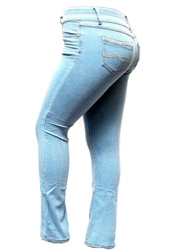 Y&f 45042r Straight Leg-light Blue