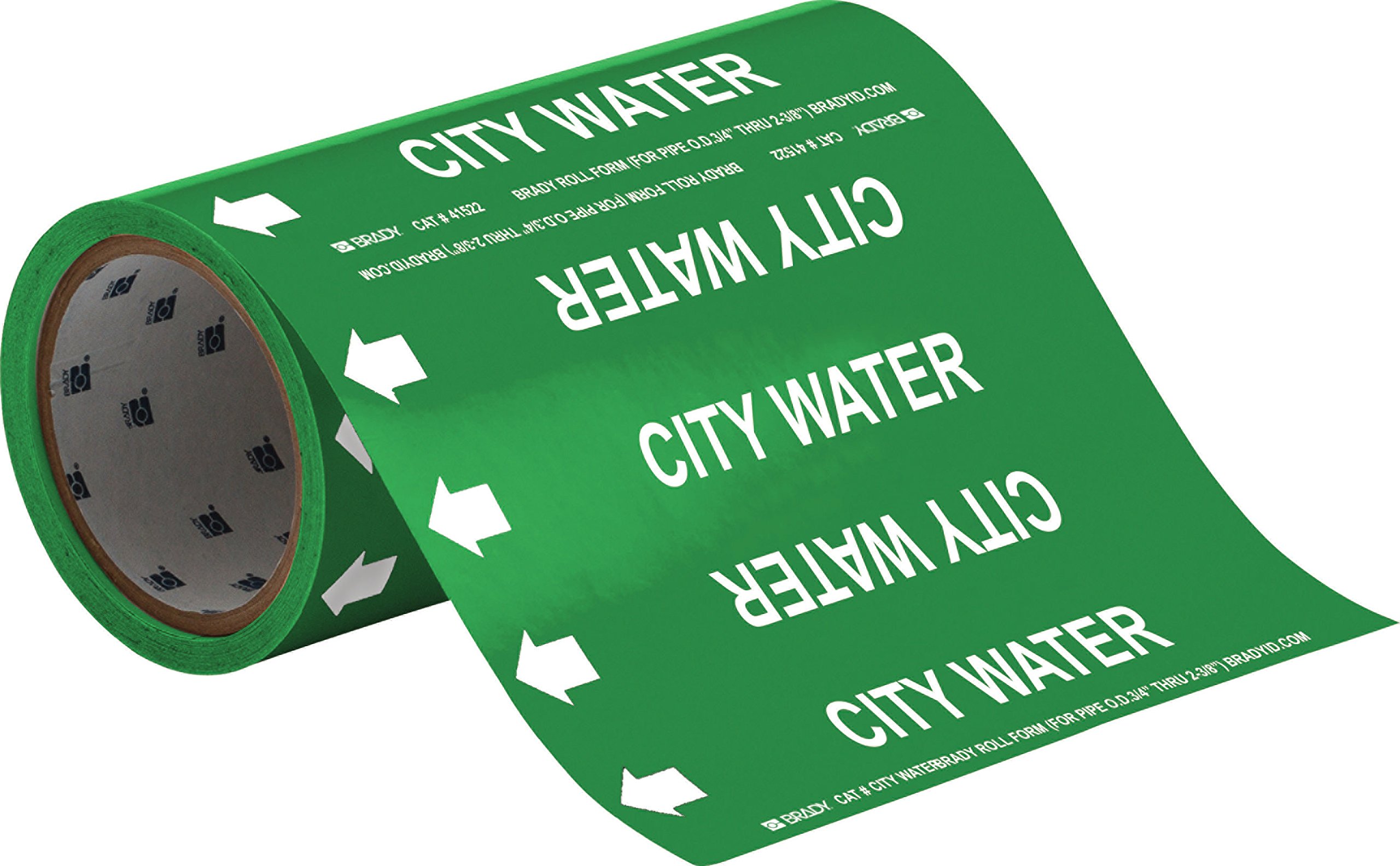 Brady 41522 Roll Form Pipe Markers - 8