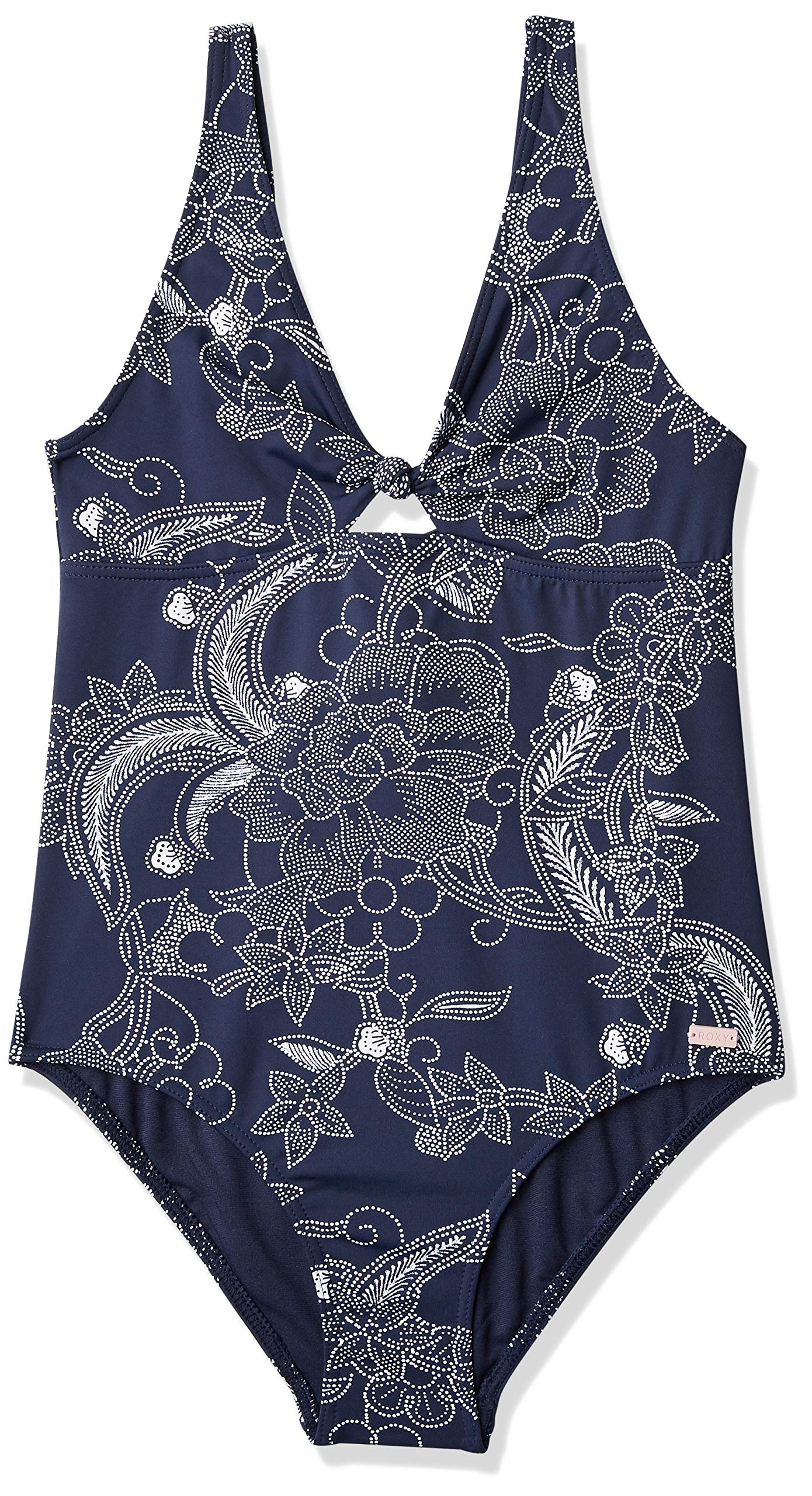 Roxy Girls' Beautiful Mind One Piece Swimsuit - UPF 50+ Sun Protection, Quick Dry Swimwear for Beach, Pool & Summer Vacations