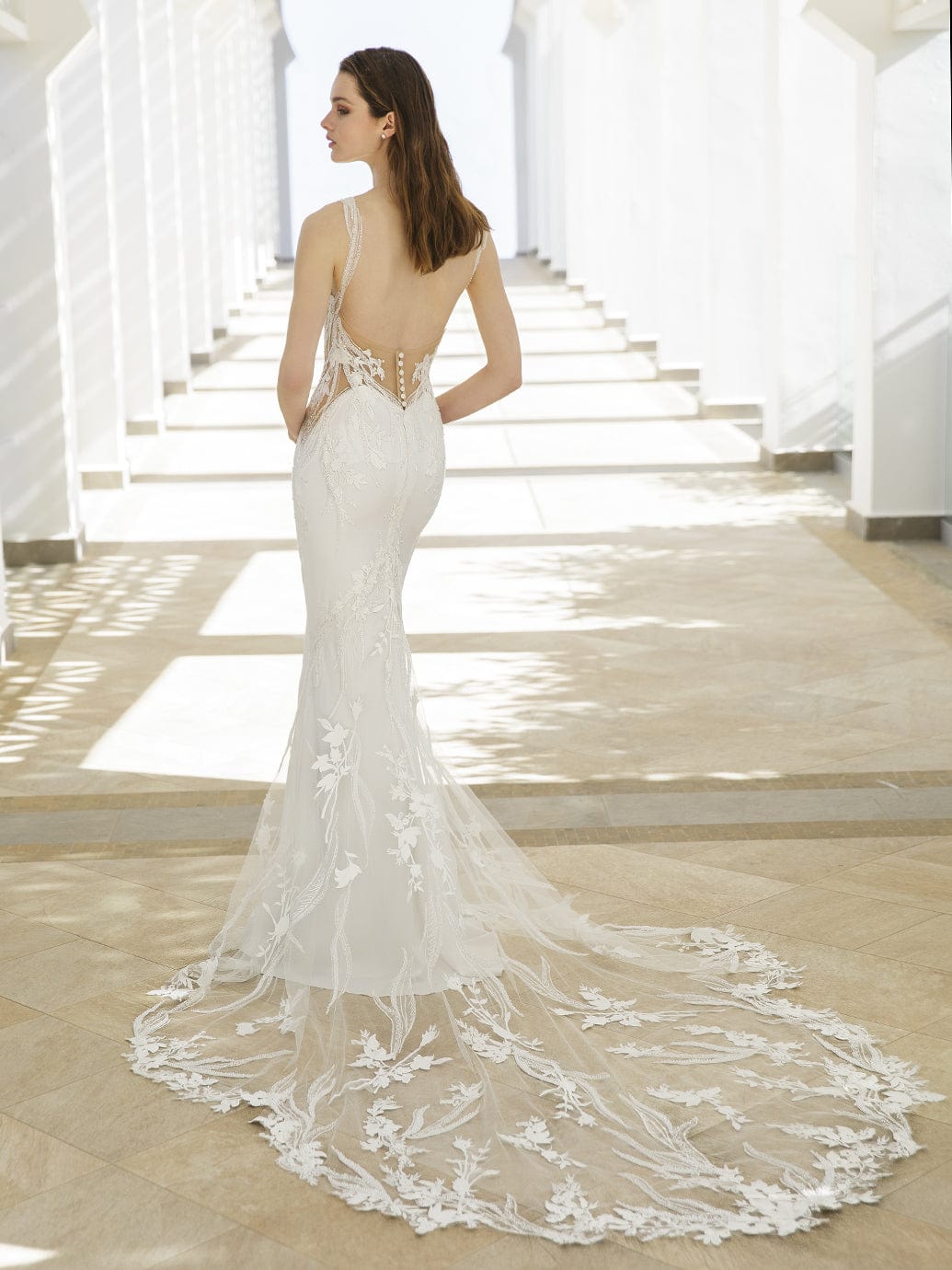 Enzoani Rhea Blue Wedding Dress - Clearance Sale for Brides & Formal Events