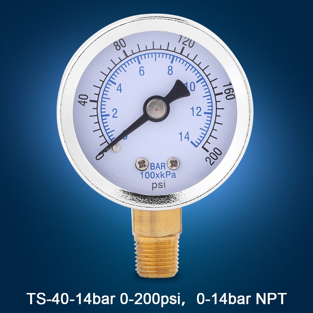 0-200psi Hydraulic Pressure Gauge with 1/8