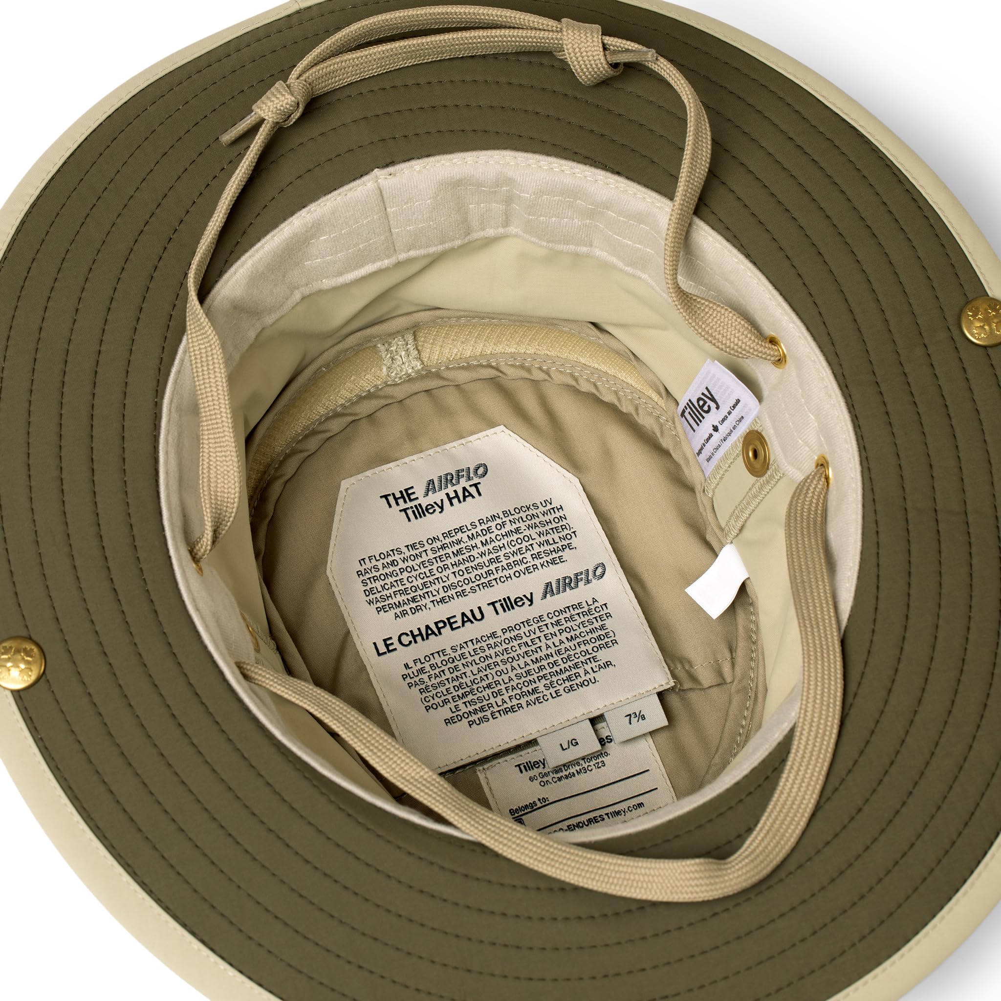 Tilley Women's Outdoor Sun Hat - UPF 50+ UV Protection, Waterproof & Breathable for Hiking, Gardening, Beach & Travel