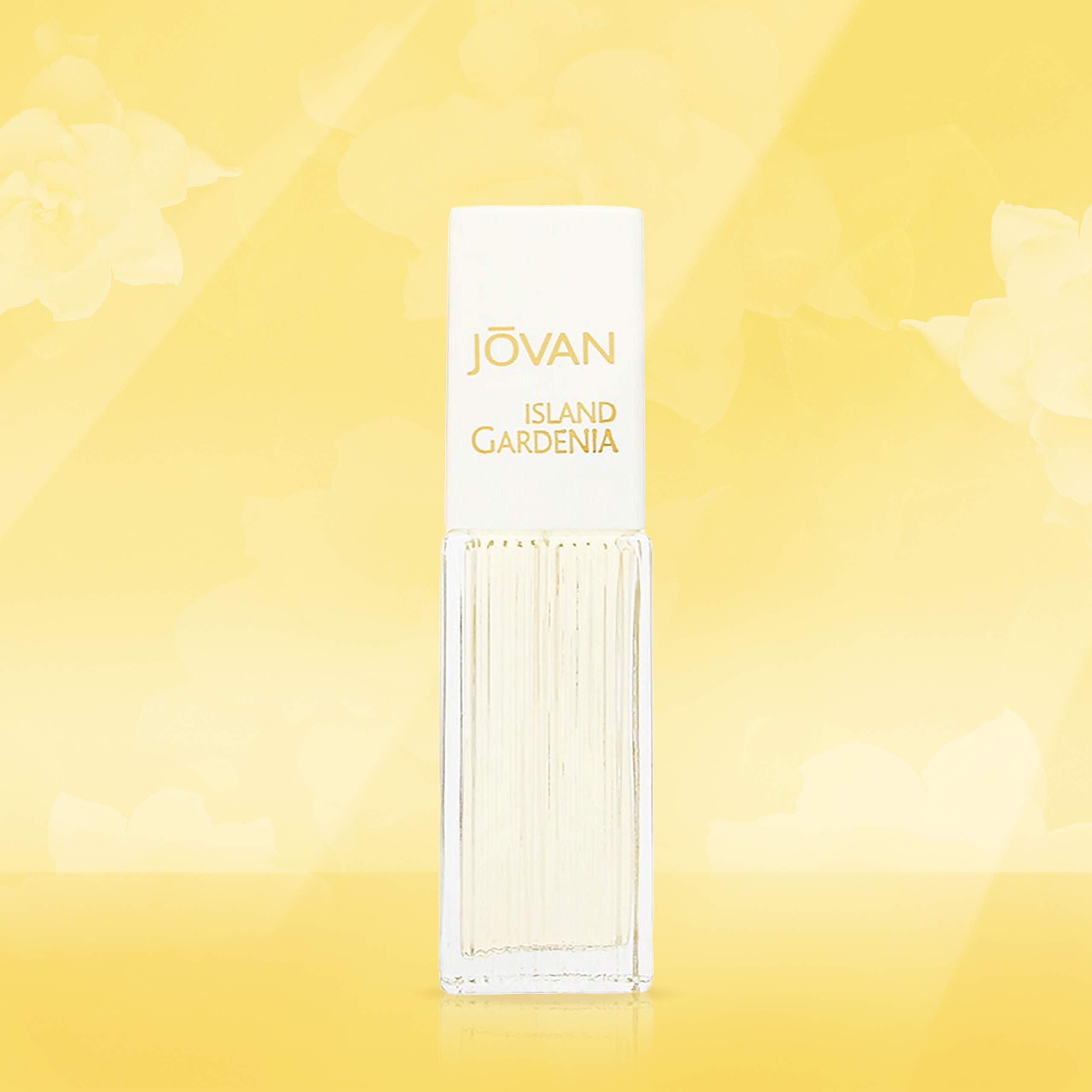 Jovan Island Gardenia Eau de Cologne Spray for Women - 1.5 fl oz Travel Size Perfume with Neroli, Gardenia & Sandalwood Notes - Long Lasting Floral Fragrance for Everyday Wear, Office & Date Night