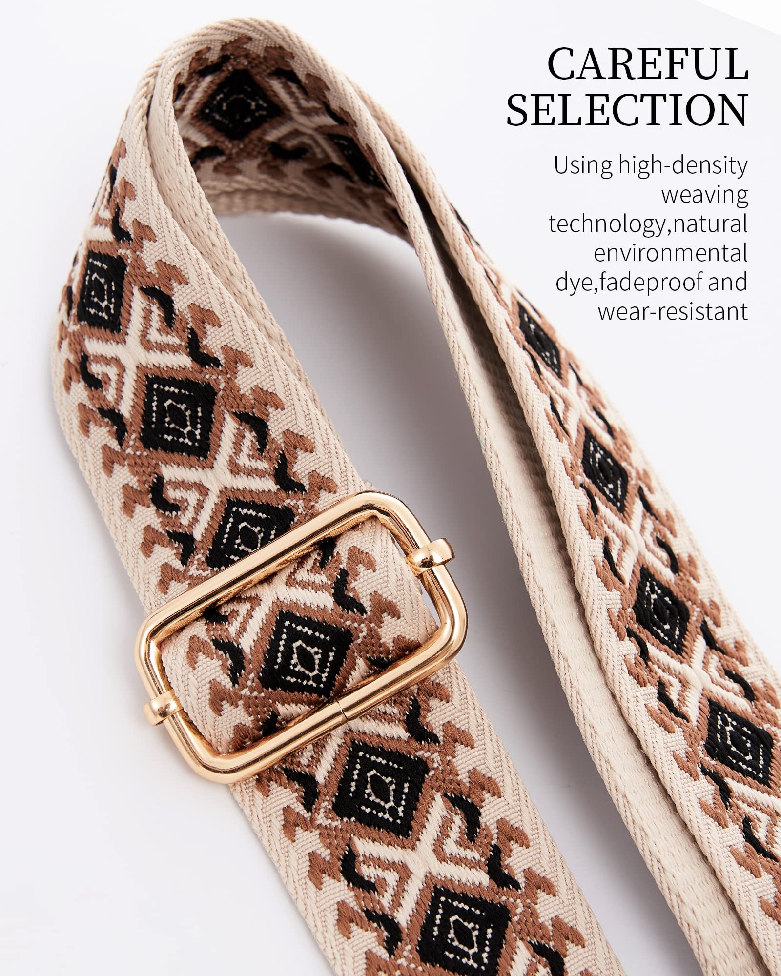 LIVACASA Adjustable Purse Strap Replacement for Women - 1.5